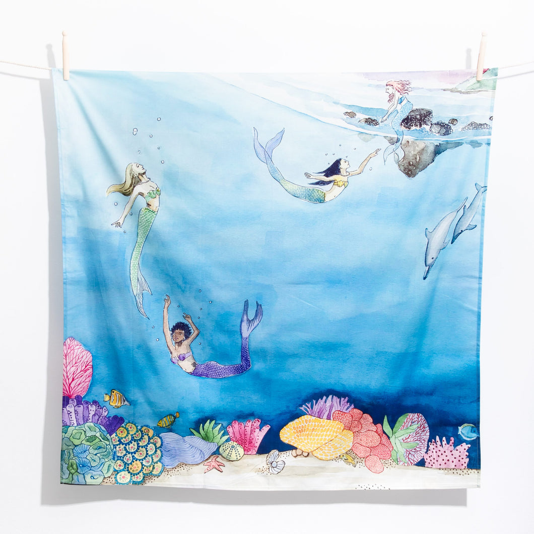 Tales of Mermaids - Wonderie Play Cloth