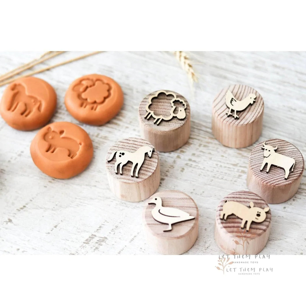 Wooden Stampers - Farm